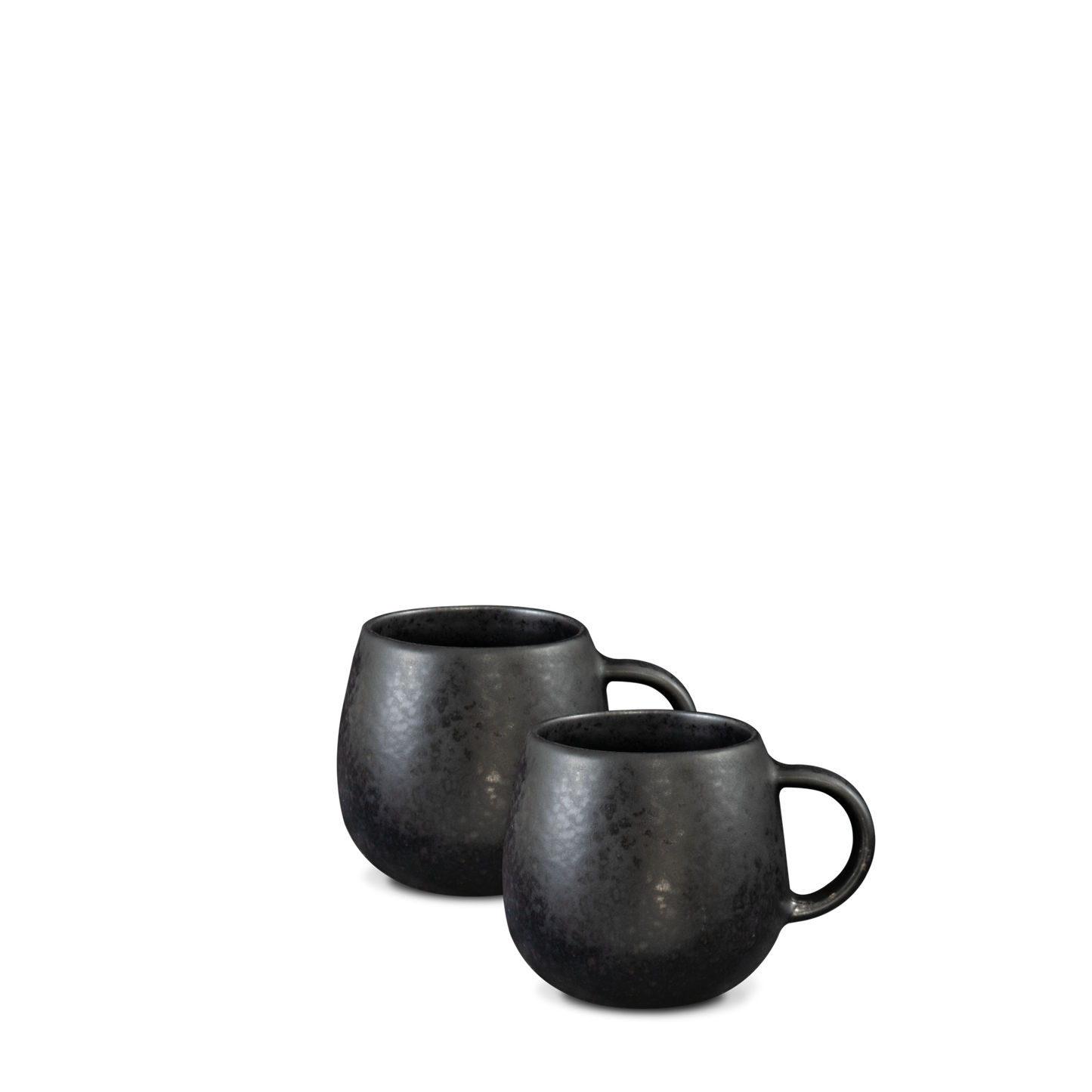 Black Stone Espressotasse schwarz 2er Set