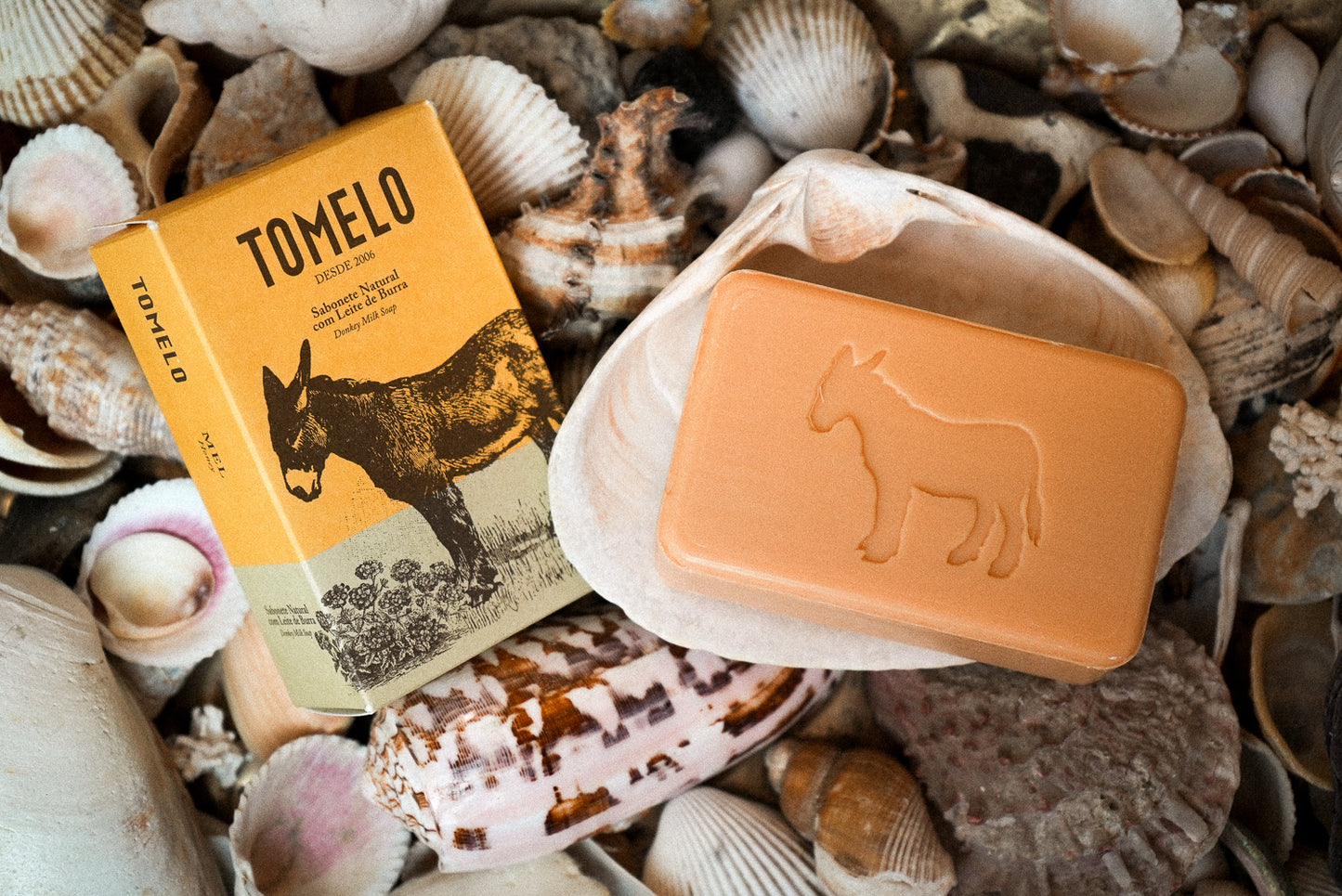 Seife aus Eselsmilch mit Honig - Tomelo