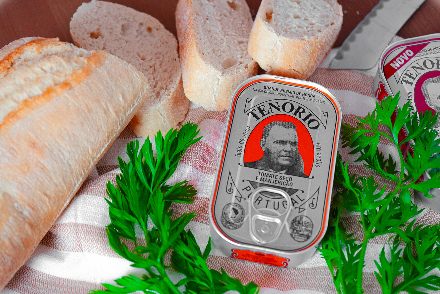 Tenorio Thunfisch Filets in Olivenöl mit getrockneten Tomaten und Basilikum