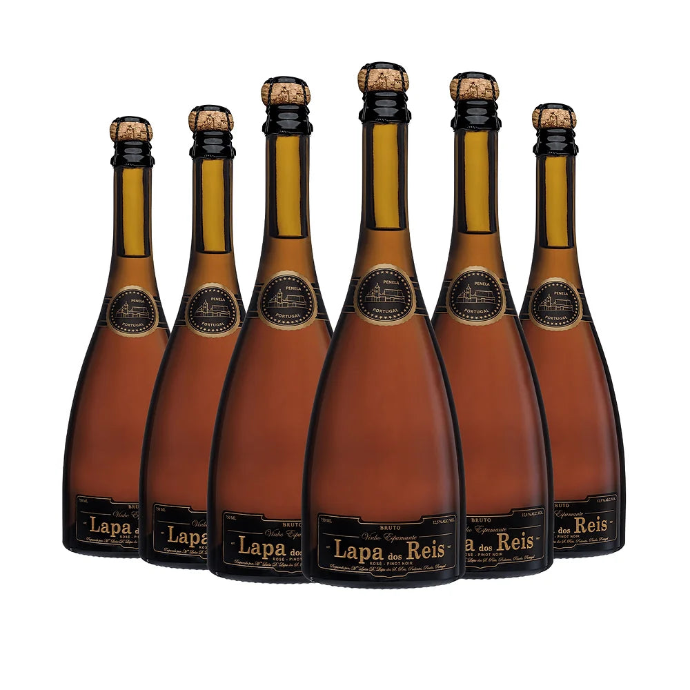 6x Lapa dos Reis Sekt Rose