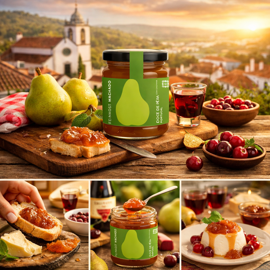 Birnen Marmelade mit Ginjinha 300g