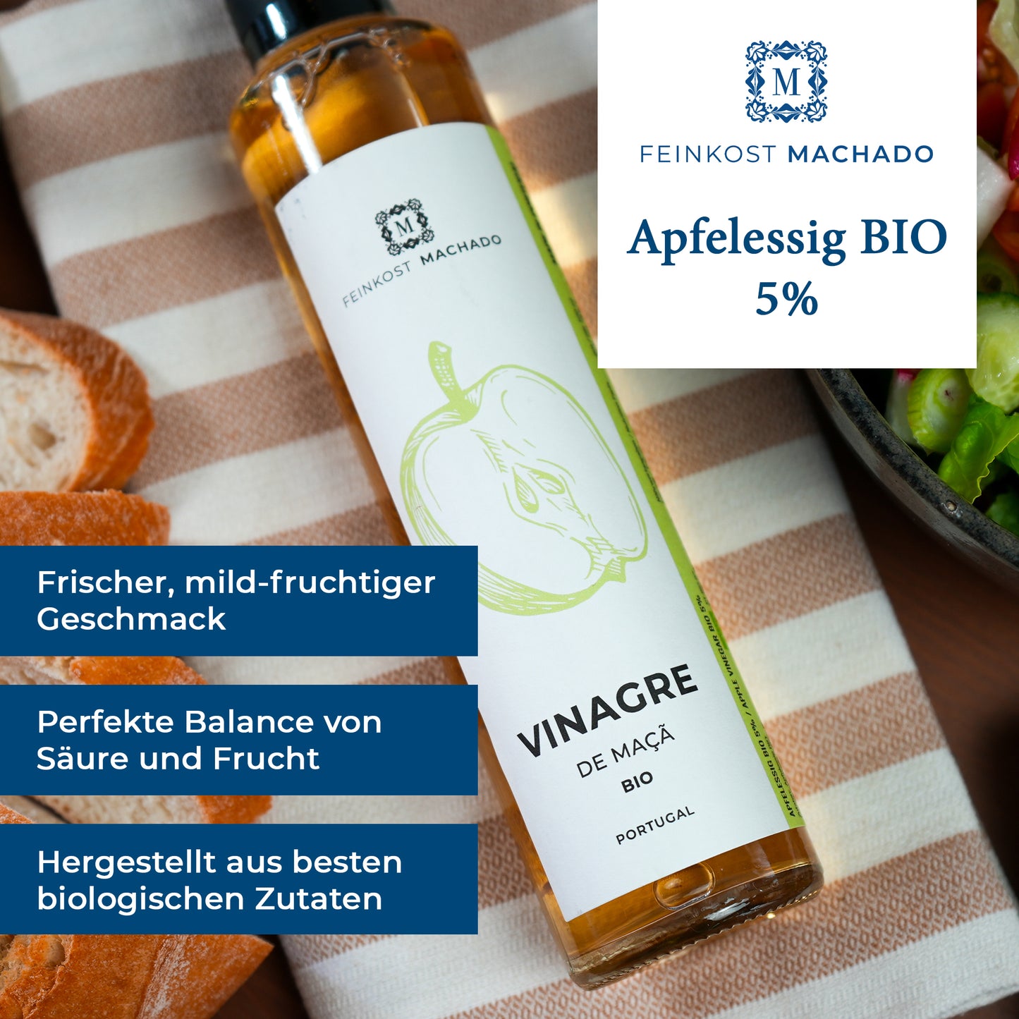 Apfelessig BIO 5%, 250ml