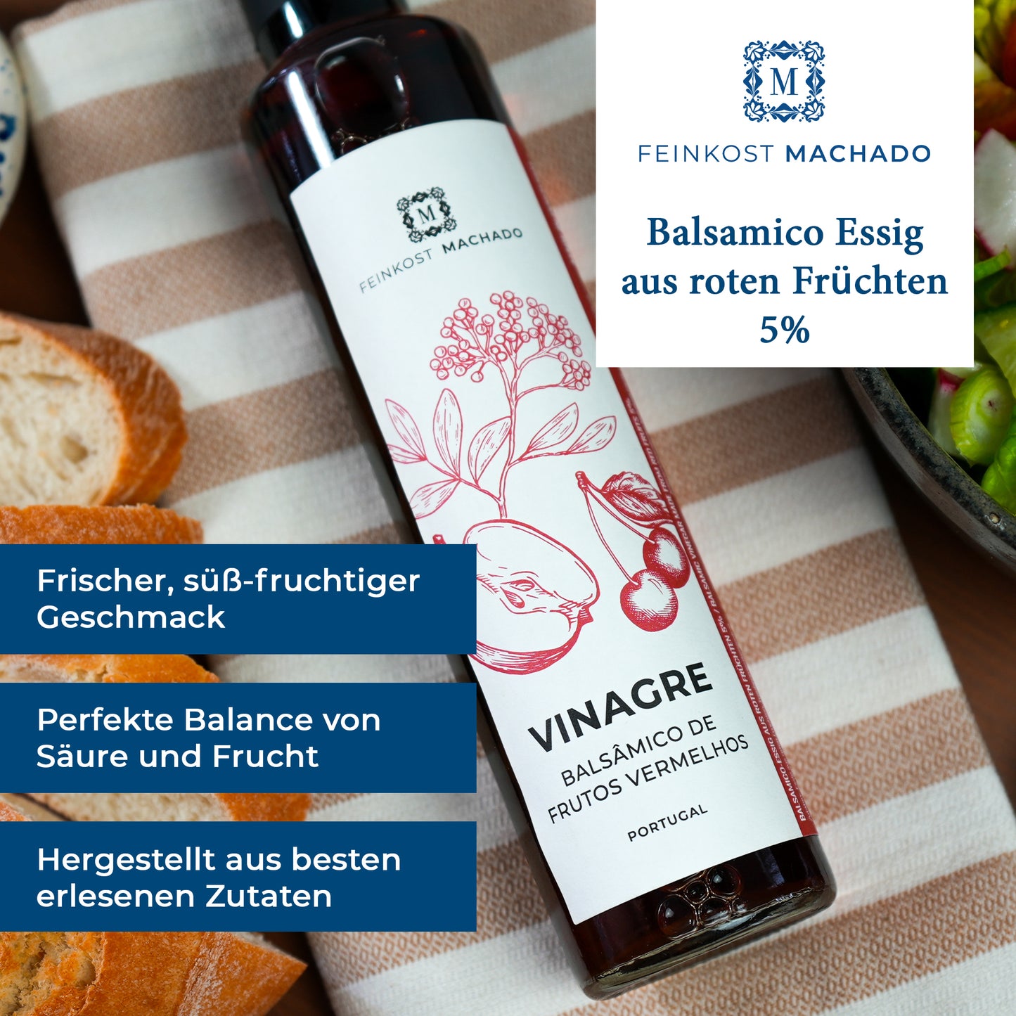 Balsamico Essig aus roten Früchten 5%, 250ml