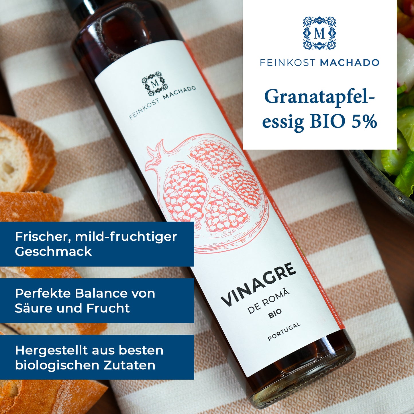 Granatapfelessig BIO 5%, 250ml