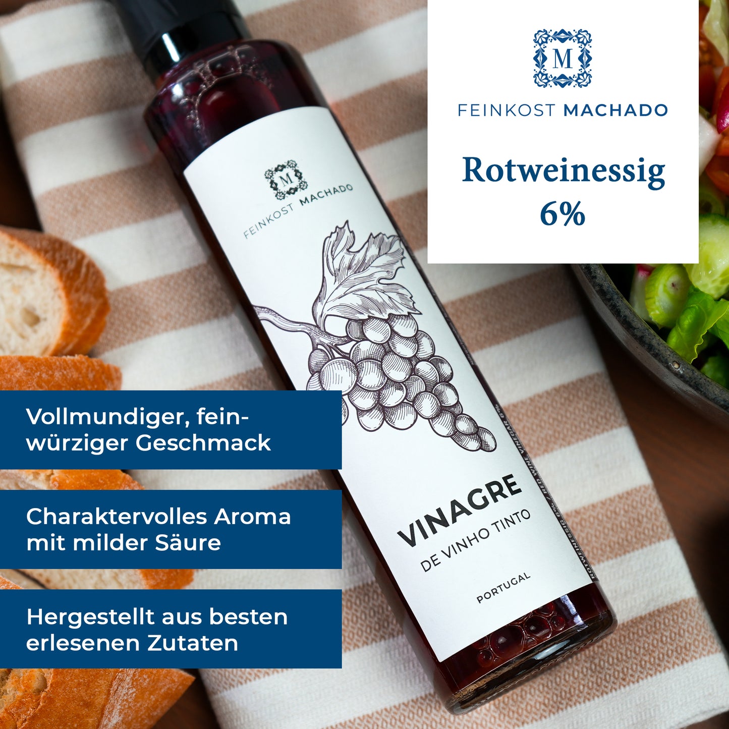 Rotweinessig 6%, 250ml