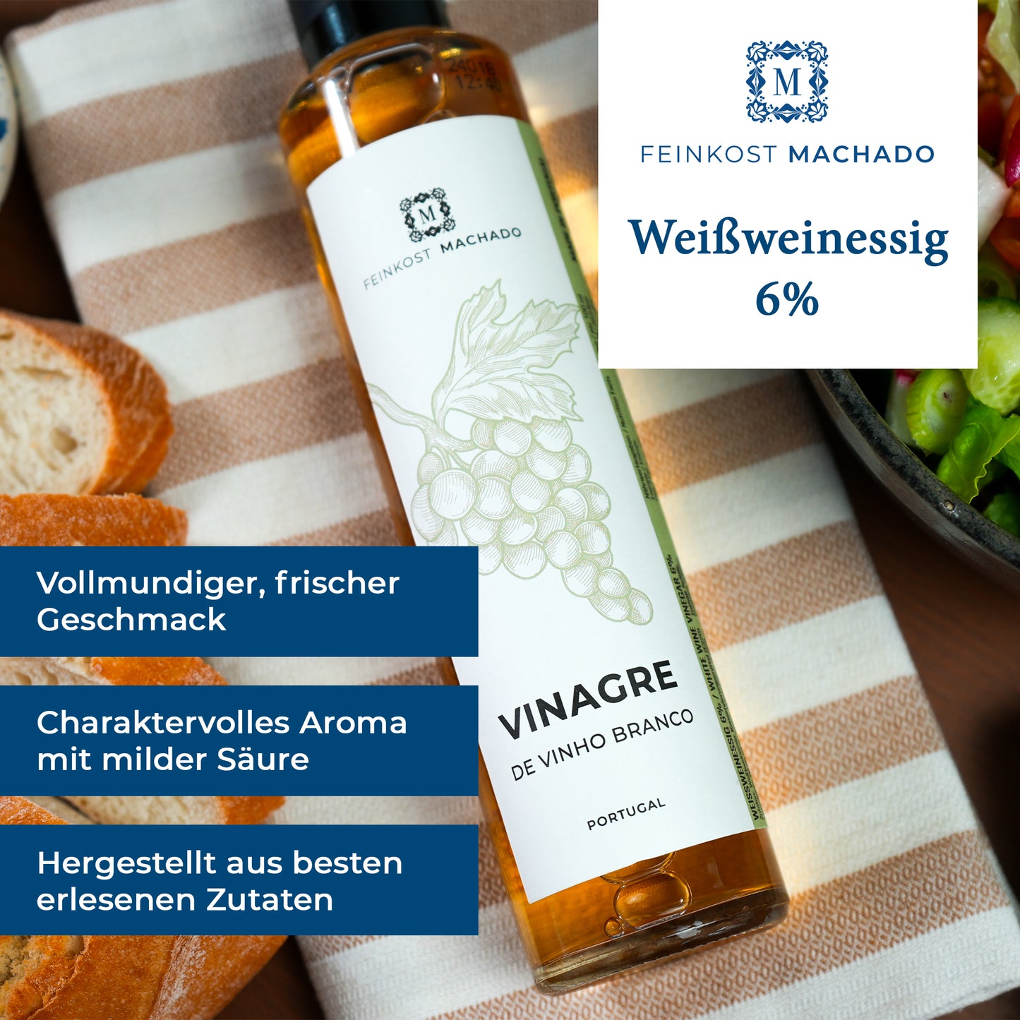 Weißweinessig 6%, 250ml