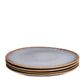 Amazonia Teller grau 4er Set